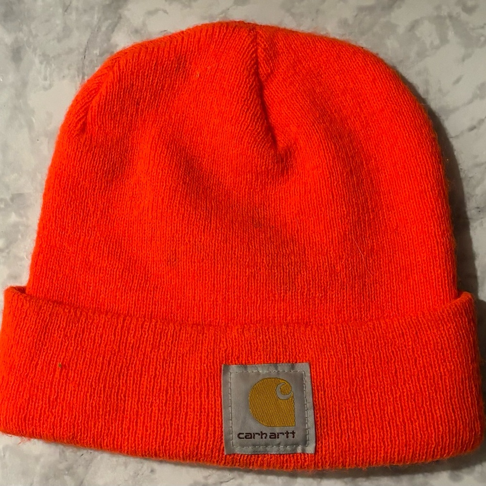 Detroit Tigers MLB Carhartt Winter Hat Beanie Cuff Knit Adult Size